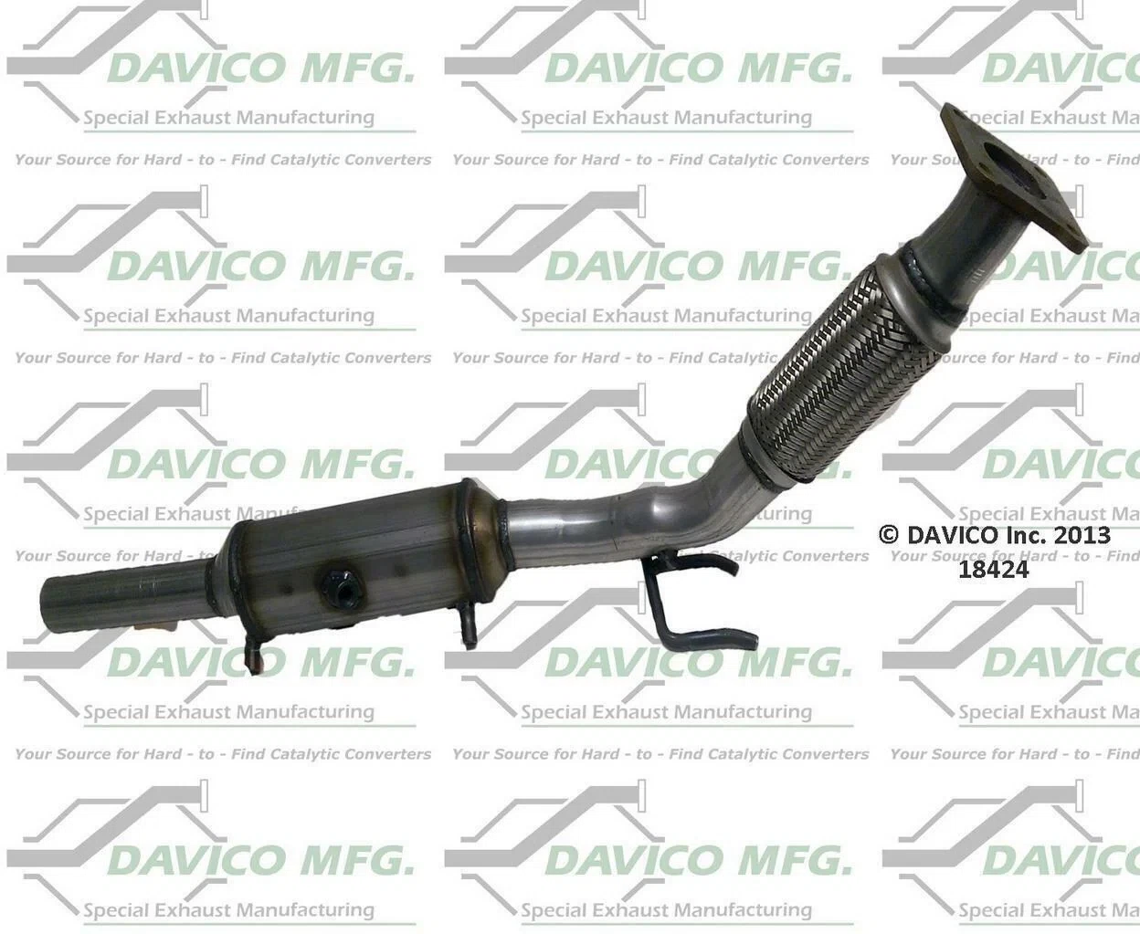 2012-2014 Volkswagen Passat Catalytic Converter 18424